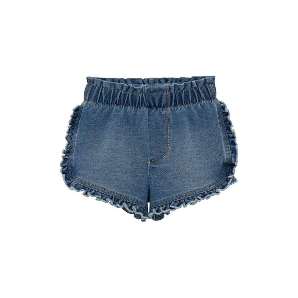 Habitual Girls Ruffle Trim Short, Blue